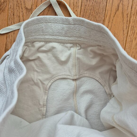 Lululemon Ribbed HR 7/8 Jogger White Opal High Rise Pockets Textured 30" - Picture 11 of 11